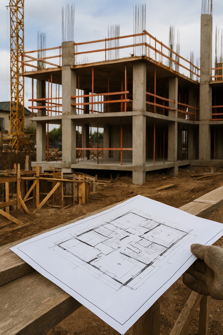 Plan for building darho